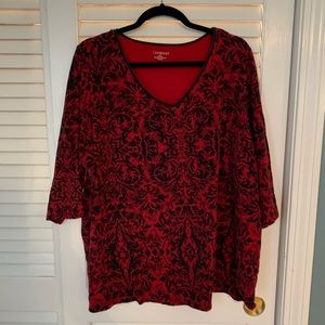 Catherine’s Plus Size Long-Sleeved Top